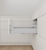 ΣΥΡΤΑΡΙ ΜΕ ΦΡΕΝΟ TANDEMBOX B ΜΕ ΒΕΡΓΑΚΙ BLUM 160X500MM ΓΚΡΙ 30KG