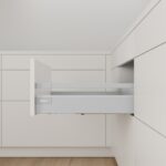 ΣΥΡΤΑΡΙ ΜΕ ΦΡΕΝΟ TANDEMBOX B ΜΕ ΒΕΡΓΑΚΙ BLUM 160X500MM ΓΚΡΙ 30KG