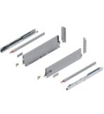 ΣΥΡΤΑΡΙ ΜΕ ΦΡΕΝΟ TANDEMBOX B ΜΕ ΒΕΡΓΑΚΙ BLUM 160X500MM ΓΚΡΙ 30KG - Image 3