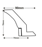 ΞΥΛΙΝΗ ΔΙΑΚΟΣΜΗΤΙΚΗ ΚΟΡΝΙΖΑ TOMMASI MARONESE ART.111