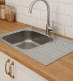 ΝΕΡΟΧΥΤΗΣ ΑΝΟΞΕΙΔΩΤΟΣ DONAU 78Χ50Χ19CM