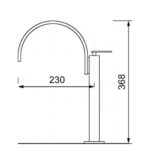 ΜΠΑΤΑΡΙΑ ΚΟΥΖΙΝΑΣ CROLLA SELECT ART.6074 ΧΡΩΜΙΟ