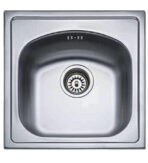 ΝΕΡΟΧΥΤΗΣ ΑΝΟΞΕΙΔΩΤΟΣ DONAU 44Χ44Χ16CM