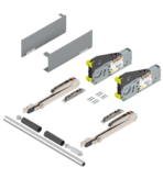 ΣΥΣΤΗΜΑ ΠΑΡΑΛΛΗΛΗΣ ΑΝΥΨΩΣΗΣ BLUM AVENTOS HL TOP ΓΚΡΙ - Image 2