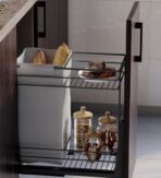 ΜΠΟΥΚΑΛΟΘΗΚΗ & ΨΩΜΟΘΗΚΗ LEMI ΜΕ ΦΡΕΝΟ ΓΙΑ ΕΡΜΑΡΙΟ 300ΜΜ