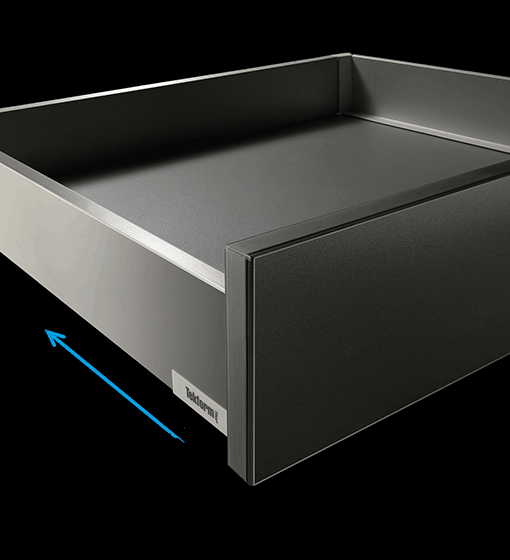 ΣΥΡΤΑΡΙ ΜΕ ΦΡΕΝΟ SLIMLINE TITUS 120Χ500ΜM ΑΝΘΡΑΚΙ