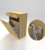 ΚΑΛΑΘΙ ΑΠΟΘΗΚΕΥΣΗΣ ΠΛΑΣΤΙΚΟ ΓΚΡΙ MESAN