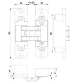 ΜΕΝΤΕΣΕΣ ΧΩΝΕΥΤΟΣ 3D OTLAV INVISACTA ΙΝ3001 ΒΑΡΕΩΣ ΤΥΠΟΥ