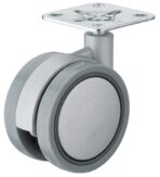 ΡΟΔΑ POLIPLAST ART.1003 Φ-75ΜΜ ΠΕΡΙΣΤΡΕΦΟΜΕΝΗ ΔΙΑΚΟΣΜΗΤΙΚΗ ΓΚΡΙ