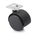 ΡΟΔΑ ΠΕΡΙΣΤΡΕΦΟΜΕΝΗ ΧΩΡΙΣ ΦΡΕΝΟ FINETTO ΜΑΥΡΗ Φ-30ΜΜ ΥΨΟΣ:45ΜΜ 15KG