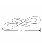 ΛΑΒΗ GIUSTI ART.602 GOLD DIAM PLATE - Image 3