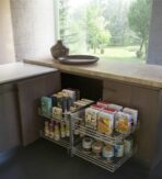 ΜΗΧΑΝΙΣΜΟΣ ΚΟΥΖΙΝΑΣ LEMI MAGIC CORNER ΜΕ ΦΡΕΝΟ ΓΙΑ ΠΟΡΤΑ 40CM ΑΝΘΡΑΚΙ