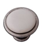 ΠΟΜΟΛΟ GIUSTI ΠΟΡΣΕΛΑΝΗ ART.08 30MM OLD SILVER