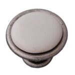 ΠΟΜΟΛΟ GIUSTI ΠΟΡΣΕΛΑΝΗ ART.08 30MM OLD SILVER