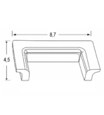 ΛΑΒΗ GIUSTI ART.334 64MM ΧΡΩΜΙΟ - Image 2