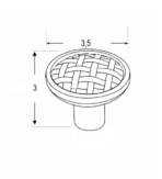 ΠΟΜΟΛΟ FINETTO ART.1207 Φ-35ΜΜ ΑΝΘΡΑΚΙ - Image 5