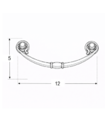 ΛΑΒΗ GIUSTI ΚΡΕΜΑΣΤΗ ART.5043 ΜΠΡΟΝΖΕ - Image 2