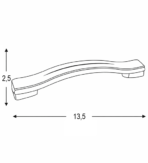 ΛΑΒΗ GIUSTI ART.604 96ΜΜ ΜΠΡΟΝΖΕ - Image 2