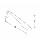 ΛΑΒΗ FINETTO ART.8605 ΝΙΚΕΛ ΜΑΤ - Image 4