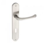 ΠΟΜΟΛΟ ΠΟΡΤΑΣ ΜΕ ΠΛΑΚΑ FINETTO ART.565 Κ-90ΜΜ ΝΙΚΕΛ ΜΑΤ