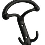 ΚΡΕΜΑΣΤΡΑ ΤΟΙΧΟΥ FINETTO ART.110 ΜΕ ΔΙΠΛΟ ΓΑΝΤΖΟ 107X123MM ΜΕΤΑΛΛΙΚΗ