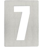 ΠΙΝΑΚΙΔΕΣ ΣΗΜΑΝΣΗΣ ΑΡΙΘΜΩΝ 8CM ΑΝΟΞΕΙΔΩΤΕΣ METALOR
