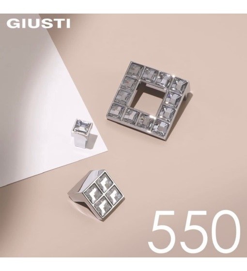 ΛΑΒΗ GIUSTI SWAROVSKI 32MM ΧΡΩΜΙΟ