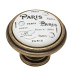 ΠΟΜΟΛΟ GIUSTI ΠΟΡΣΕΛΑΝΗ VINTAGE PARIS ΜΠΡΟΝΖΕ 30MM