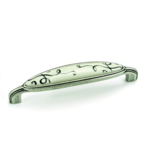 ΛΑΒΗ GIUSTI ΠΟΡΣΕΛΑΝΗ ART.55M 128MM OLD SILVER