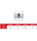 ΚΥΛΙΝΔΡΟΣ ΑΣΦΑΛΕΙΑΣ AGB SCUDO 5000 ΝΙΚΕΛ