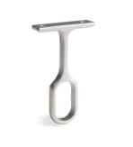 ΣΤΗΡΙΓΜΑ ΟΡΟΦΗΣ ΣΩΛΗΝΑΣ ΟΒΑΛ MANART ΧΡΩΜΙΟ