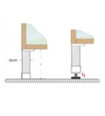 ΠΟΔΙ ΕΠΙΠΛΩΝ ΤΕΤΡΑΓΩΝΟ ΜΕ ΚΑΛΥΜΜΑ ΧΡΩΜΙΟ 32Χ32ΜΜ MESAN