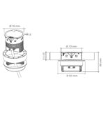 ΠΡΙΖΑ ΠΑΓΚΟΥ SFL RING 060437 ΧΩΝΕΥΤΗ ΣΤΡΟΓΓΥΛΗ 1 ΣΟΥΚΟ & 1 USB