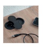 ΠΡΙΖΑ ΠΑΓΚΟΥ SFL EIGHT BP8U-2B ΧΩΝΕΥΤΗ 1 ΣΟΥΚΟ & 1 USB ΜΑΥΡΗ