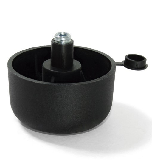 ΡΕΓΟΥΛΑΤΟΡΟΣ ΕΡΜΑΡΙΟΥ MANART ΜΑΥΡΟΣ 20Χ50ΜΜ ΠΛΑΣΤΙΚΟΣ