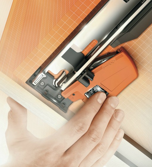 ΟΔΗΓΟΣ ΚΡΥΦΟΣ ΣΥΡΤΑΡΙΟΥ BLUM MOVENTO 760H ΜΕ ΦΡΕΝΟ 100% ΑΝΟΙΓΜΑ