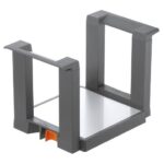 ΠΙΑΤΟΘΗΚΗ ΠΤΥΣΣΟΜΕΝΗ AMBIA-LINE BLUM ZC7T0350 ΑΝΘΡΑΚΙ