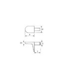 ΤΑΚΑΚΙΑ ΡΑΦΙΩΝ FINETTO ΓΩΝΙΑΚΟ Φ-5ΜΜ (100ΤΜΧ) ΑΣΗΜΙ