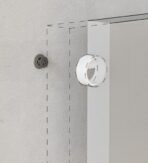 ΘΗΛΙΑ ΚΡΕΜΑΣΜΑΤΟΣ ΠΛΑΣΤΙΚΗ Φ-30ΜΜ ΛΕΥΚΗ MESAN