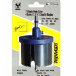 ΠΟΤΗΡΟΤΡΥΠΑΝΟ TOPMAN 2072.045 ΞΥΛΟΥ & ΠΛΑΣΤΙΚΟΥ 25-63ΜΜ (7ΤΜΧ)