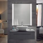 ΚΑΘΡΕΦΤΗΣ ΜΠΑΝΙΟΥ EBIR EMMA ΜΕ ΦΩΤΙΣΜΟ LED 800X600MM