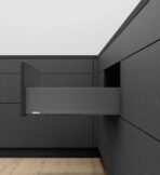 ΣΥΡΤΑΡΙ ΜΕ ΦΡΕΝΟ LEGRABOX BLUM Κ 130Χ500ΜΜ ΑΝΘΡΑΚΙ 40KG