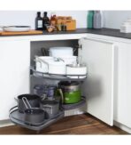 ΜΗΧΑΝΙΣΜΟΣ ΚΟΥΖΙΝΑΣ ΦΑΣΟΛΙ FINETTO ΜΕ ΦΡΕΝΟ ΓΙΑ ΠΟΡΤΑ 45CM ΑΝΘΡΑΚΙ