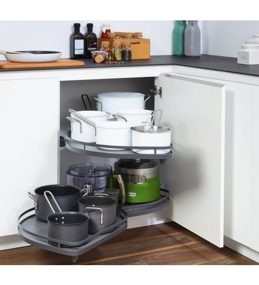 ΜΗΧΑΝΙΣΜΟΣ ΚΟΥΖΙΝΑΣ ΦΑΣΟΛΙ FINETTO ΜΕ ΦΡΕΝΟ ΓΙΑ ΠΟΡΤΑ 60CM ΑΝΘΡΑΚΙ