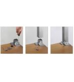 ΠΟΔΙ ΤΡΑΠΕΖΙΟΥ MANART ΤΕΤΡΑΓΩΝΟ 60Χ60Χ710ΜΜ ΜΑΥΡΟ ΜΑΤ