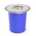 ΚΑΔΟΣ ΑΠΟΡΡΙΜΑΤΩΝ ΠΑΓΚΟΥ ΚΟΥΖΙΝΑΣ 5LT EMUCA 8199665 ΑΠΟ ΑΝΟΞΕΙΔΩΤΟ ΑΤΣΑΛΙ ΚΑΙ ΠΛΑΣΤΙΚΟ