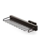 ΖΩΝΟΘΗΚΗ & ΓΡΑΒΑΤΟΘΗΚΗ ΠΛΑΙΝΗ ΣΥΡΟΜΕΝΗ ΜΕ ΦΡΕΝΟ EMUCA 6938813 ΜΟΚΑ ΜΕΤΑΛΛΙΚΗ