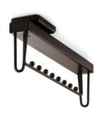 ΚΡΕΜΑΣΤΡΑ ΟΡΟΦΗΣ ΣΥΡΟΜΕΝΗ ΜΕ ΦΡΕΝΟ EMUCA 6938713 445X160MM ΜΟΚΑ