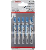 ΠΡΙΟΝΟΛΑΜΑ ΣΕΓΑΣ ΓΙΑ ΜΕΤΑΛΛΟ BOSCH Τ118Α ΣΕΤ 5 ΤΕΜΑΧΙΩΝ