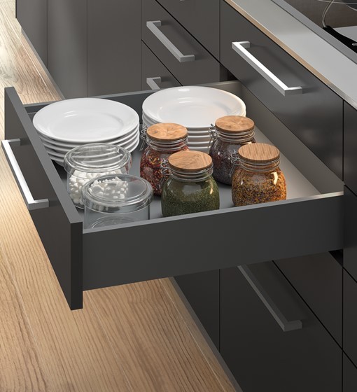 ΣΥΡΤΑΡΙ ΜΕ ΦΡΕΝΟ EMUCA VERTEX 3D 93X500MM ΑΝΘΡΑΚΙ